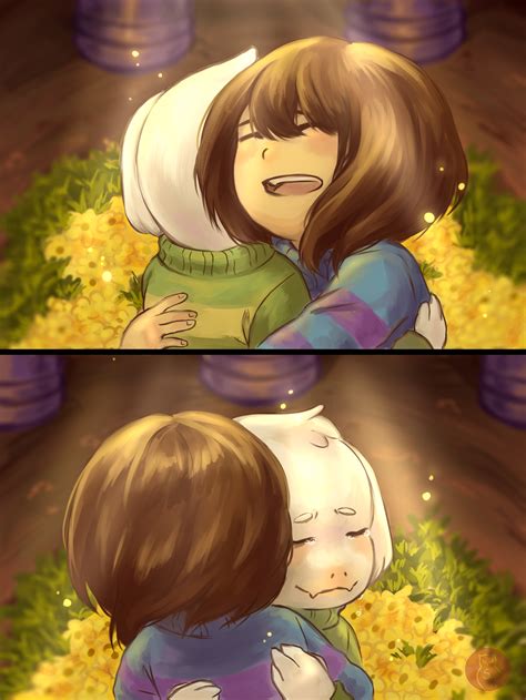 Frisk y Asriel Undertale by SavkaMagical on DeviantArt
