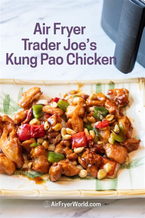 What foods can you make in an air fryer? Air Fryer Trader Joe's Kung Pao Chicken FROZEN EASY | Air ...