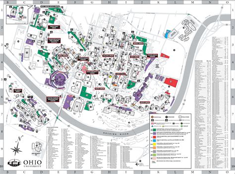 Ohio State University Campus Map Pdf Map My Xxx Hot Girl