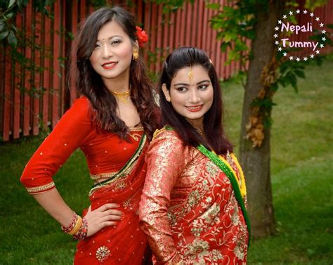 Nepali Tummy Teej Celebration 2014 Teej Festival Celebrities Fashion