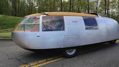 Espousing Oddity Piloting Buckminster Fullers Futuristic Dymaxion Car