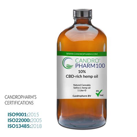 Bulk Cbd Rich Hemp Oils Custom Specifications Candropharm International