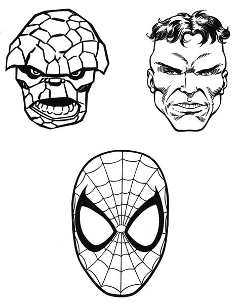 Marvel Super Heroes 79597 Superheroes Printable