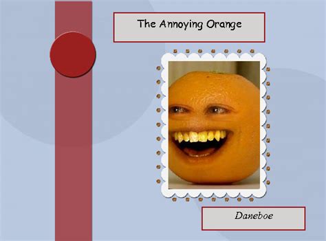 Annoying orange is an american comedy web series created by former minnesota film student and mtv production assistant dane boedigheimer in 2009. Bookemon: The Annoying Orange | Book 120754