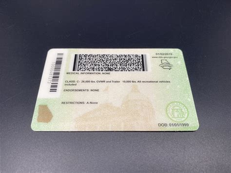 Scannable New Georgia State Fake Id Card Fake Id Maker Buy
