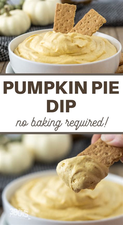 5 Ingredient Pumpkin Pie Dip Recipe