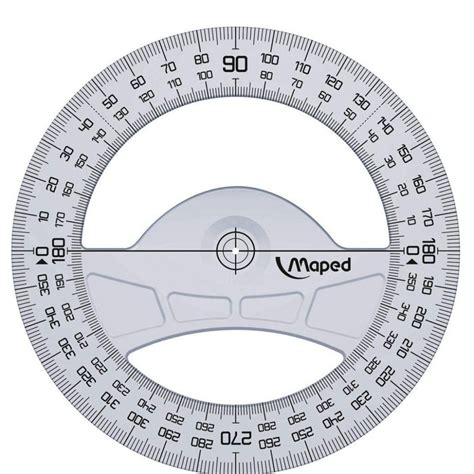 Maped 360 Degree Protractor Uhq