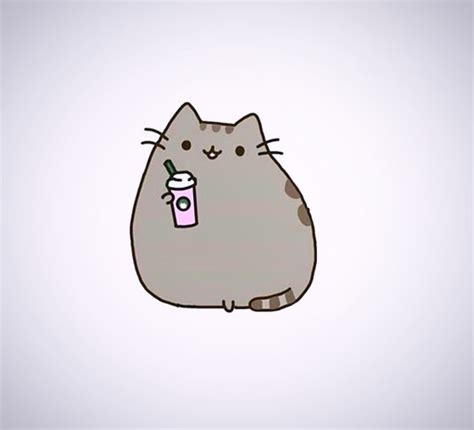 A cat drinking tea or coffee that is silly and whimsical. Best 25+ Pusheen unicorn ideas on Pinterest | Pusheen ...