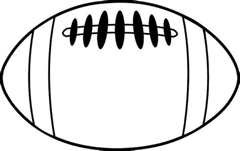 Best Football Outline Clipart #28719 - Clipartion.com