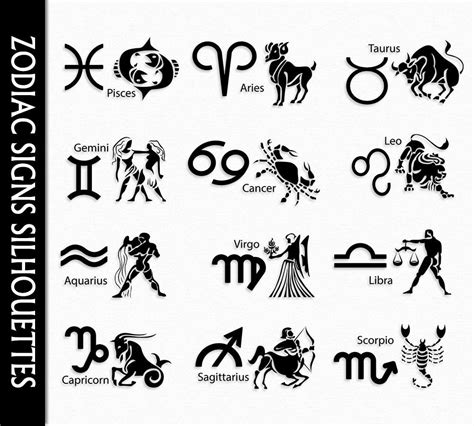 Zodiac Signs Graphics Clip Art Clipart Aries Taurus Gemini
