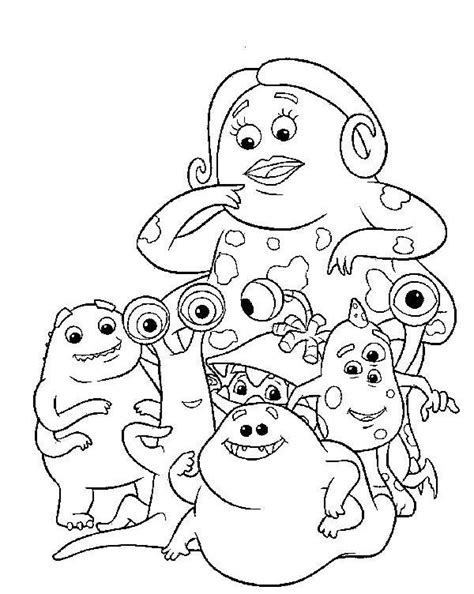 Monsters inc coloring page 02 coloring page. Monster Inc Family Coloring Pages - Monster Inc Coloring ...