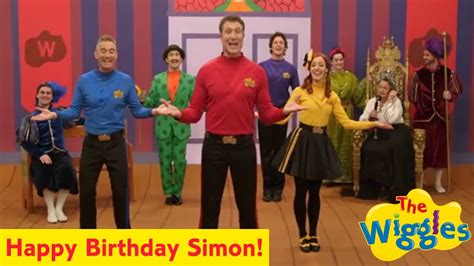 The Wiggles Simon Says Happy Birthday Simon Pryce Youtube