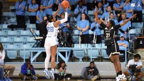 Deja Kelly Powers Unc Womens Basketball Past Wake Forest