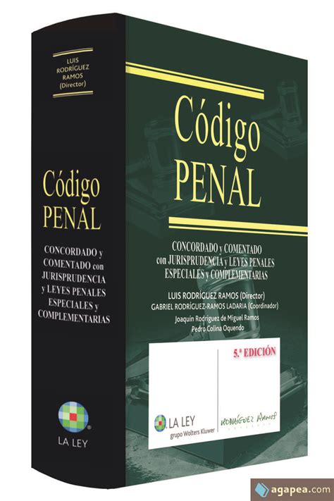 Codigo Penal Luis Rodriguez Ramos 9788490204580
