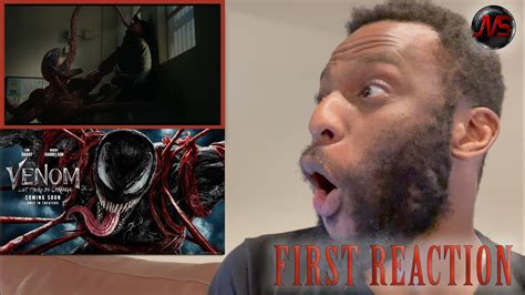 Venom Let There Be Carnage Trailer 2 Reaction Youtube