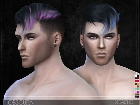 Stealthic Obscura Male Hair Mens Hairstyles The Sims 4 Skin