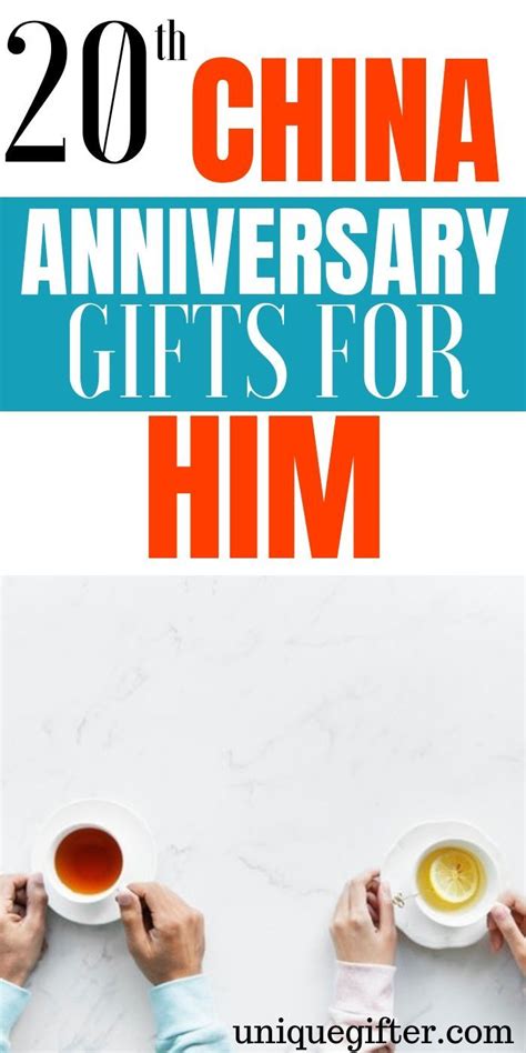 Choose the perfect 20th wedding anniversary gift by using this list as inspiration, and they'll fall even more in love with. 20 20th China Anniversary Gifts for Him - Unique Gifter ...