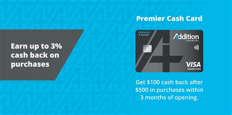 Premier Cash Credit Card | Addition Financial
