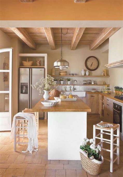 Su diseño natural aportará vida a tu cocina. Cocinas rústicas. Ideas para conseguir una cocina rústica.