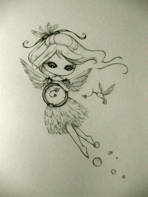 Hada 2 With Images Fairy Drawings Sketches Cute Drawings