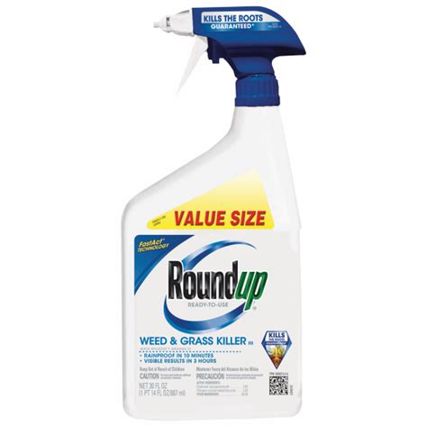 These weed killers will get rid of the quackgrass, but will also kill any plants the quack grass is growing near. Murdoch's - RoundUp - Ready-To-Use Weed & Grass Killer III