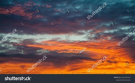 Sunset Sunrise Clouds Light Rays Other Stock Photo 2212527673