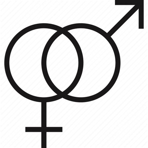 Couple Female Gender Male Relationship Sex Sign Icon