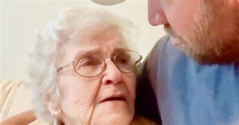 Grandma Becomes Emotional As She Tells Grandson The Extent To Which She