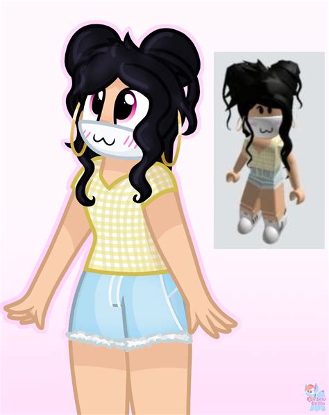 Awesomecandice Roblox Girl By Rainboweeveede On Newgrounds Roblox