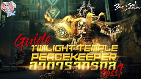 It is also important to note that if you unequip your outfit, your soul shield stats will also be disabled. Blade and Soul Guide Twilight Temple Peacekeeper Boss-1 : อวตารจักรกล - YouTube