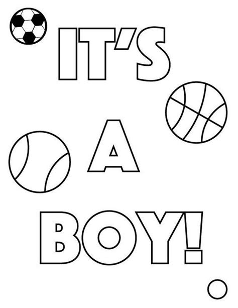 Gender Reveal Coloring Pages Different Designs Etsy Swear Word