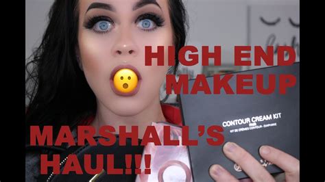 Omg Marshall S Haul High End Makeup Cheap Af Youtube