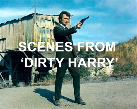 Inspector harry callahan (known as dirty harry by his peers through his reputation handling of homicidal cases) is assigned to the case along with his newest partner inspector chico gonzalez to. Scenes from 'Dirty Harry' - SFGate
