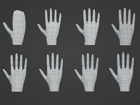 Hand Reference For 3d