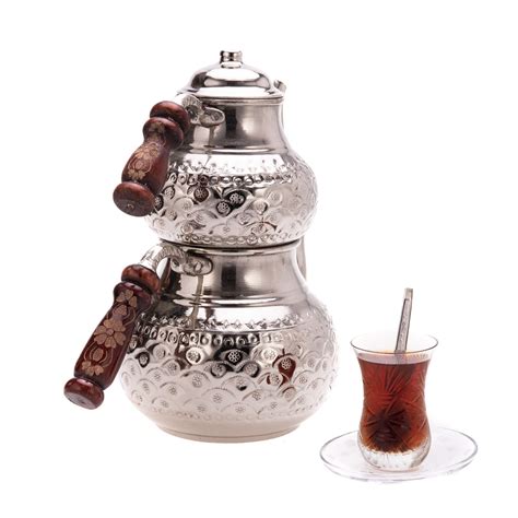 Buy Turkish Copper Teapot Tea Maker Turkish Teapot Set Caydanlik