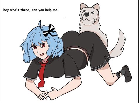 Rule 34 Before Sex Bestiality Blue Hair Canine Cloted Doggy Style