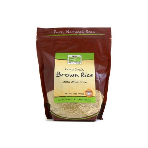 Now Long Grain Brown Rice 908g Choithrams Uae