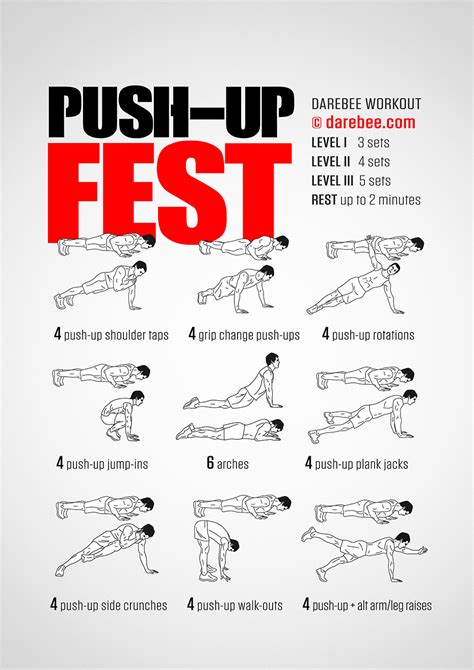 Push Up Fest Workout