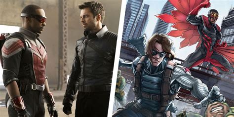The Falcon And The Winter Soldier Cast Vs Comics Comparison