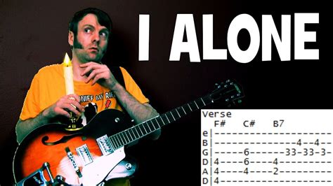 Live I Alone Guitar Chords Lesson And Tab Tutorial Youtube
