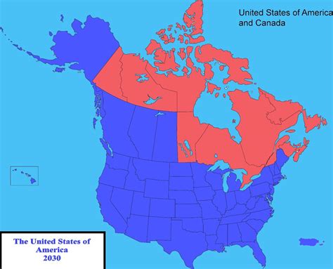 The United States Annexes Part Of Canada By King Of Kings 2032 On
