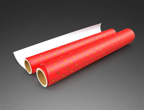 Xms051dwrappingpaperrollsv2 3d Modeling Resources