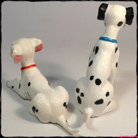 101 Dalmatians 102 Puppy Figures Plush Dog Bone Disneyapplause