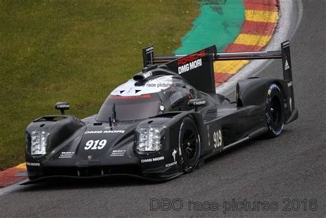 Porsche 919 Hybrid In Private Test At Spa Francorchamps Notice Led