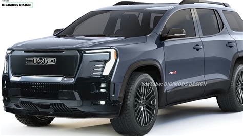 Imagined 2025 Gmc Acadia Adopts The Sierra Evs Styling But Keeps Ice