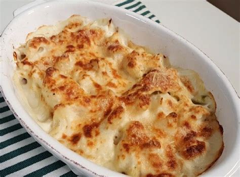 GRATIN DE CHOU-FLEUR À LA BÉCHAMEL la recette facile