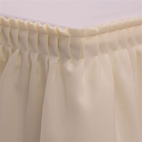 Table Skirt 21 X 29 Poly Premier Many Color Options