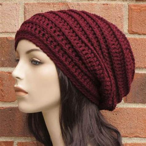 34 Slouchy Beanie Crochet Patterns For Beginners The Funky Stitch