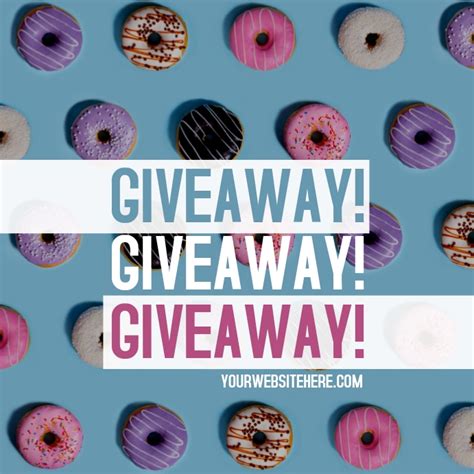 Giveaway Instagram Post Template Postermywall