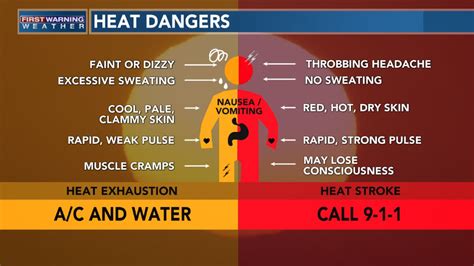 Know The Signs Heat Exhaustion Vs Heat Stroke